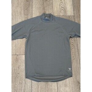 INSPORT POLARTEC Long Sleeve Shirt Grey Men’s Small Made In the USA Hiking